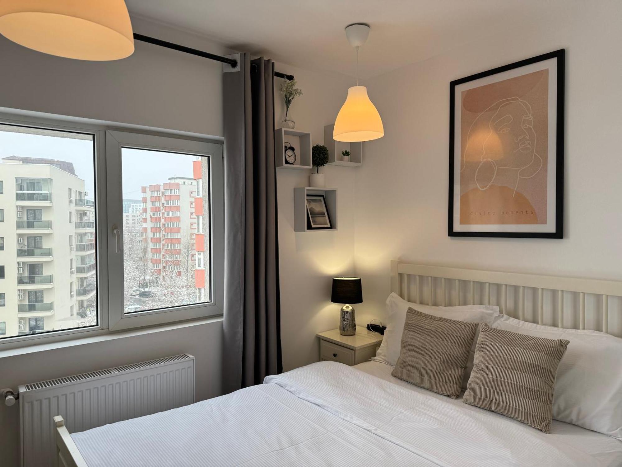 Evan Cozy Flat With Balcony & Parking, 13 September Bucareste Exterior foto